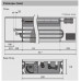 Внутрипольный конвектор с вентилятором Mohlenhoff QSK EC 320-110-1250