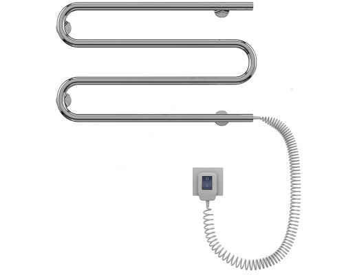 Электрический полотенцесушитель Terminus М-образный 600x350